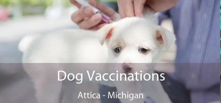 Dog Vaccinations Attica - Michigan