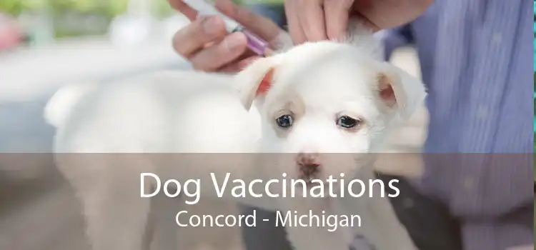 Dog Vaccinations Concord - Michigan