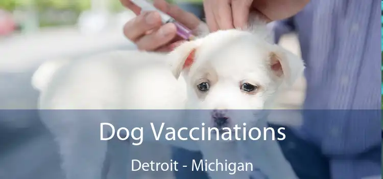 Dog Vaccinations Detroit - Michigan