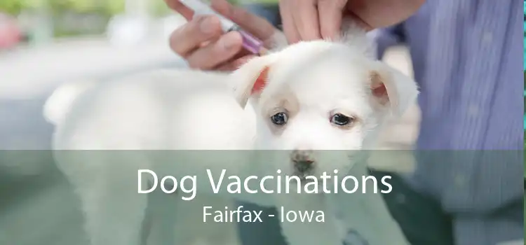 Dog Vaccinations Fairfax - Iowa