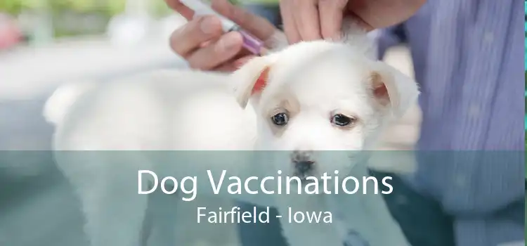 Dog Vaccinations Fairfield - Iowa