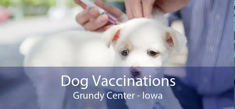 Dog Vaccinations Grundy Center - Iowa