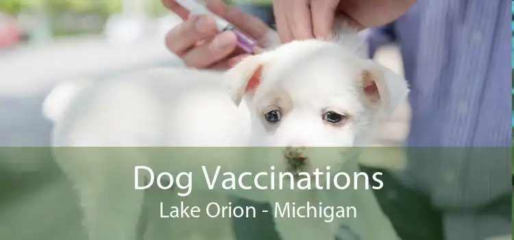 Dog Vaccinations Lake Orion - Michigan