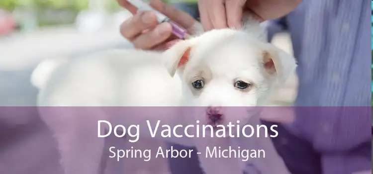 Dog Vaccinations Spring Arbor - Michigan