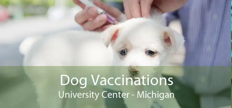 Dog Vaccinations University Center - Michigan