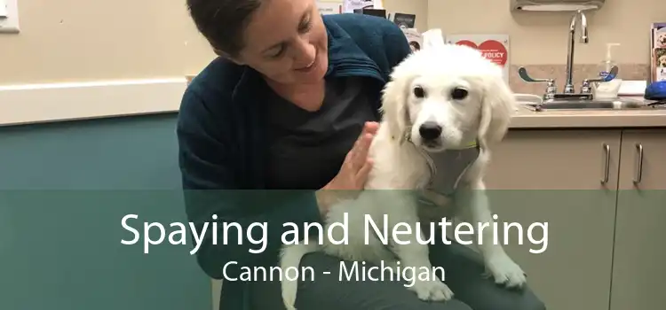 Spaying and Neutering Cannon - Michigan