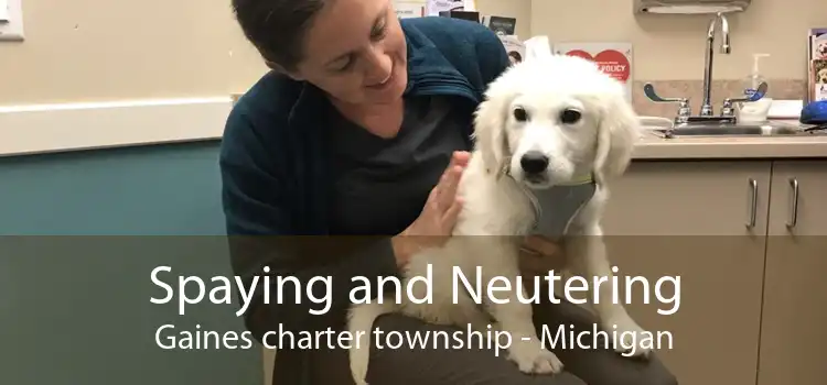 Spaying and Neutering Gaines charter township - Michigan